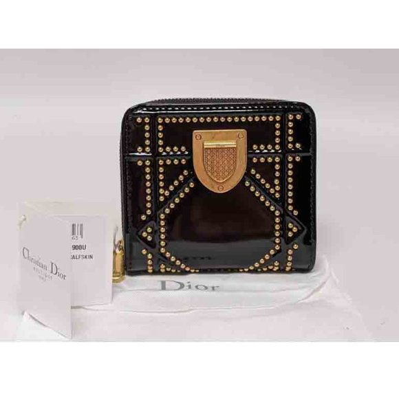 Sold Dior Black Small Diorama Wallet - Picture 6 of 6